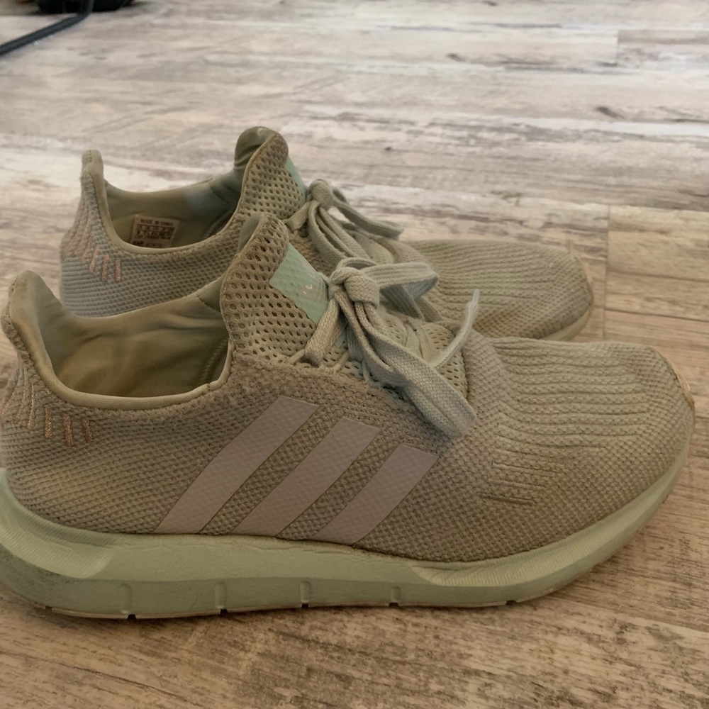 Adidas Blue runner shoe
